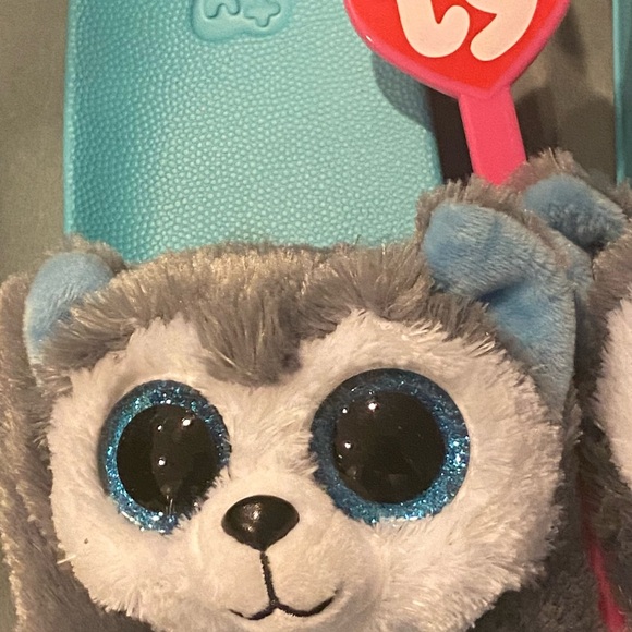 New TY Plush Flip Flop Sandal, Kids Size 1-3 - Picture 8 of 8